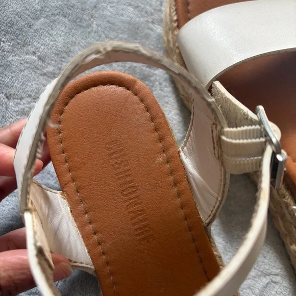 Melissa White Espadrille Sandals - Picture 8 of 9